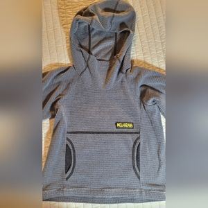 Melanzana Kids XS microgrid hoodie